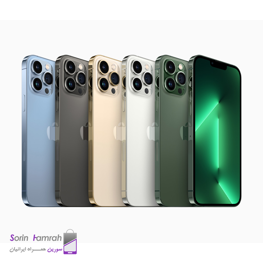 گوشی موبایل اپل مدل iPhone 13 Pro Max ZA/A Not Active دو سیم کارت ظرفیت 512/6 گیگابایت