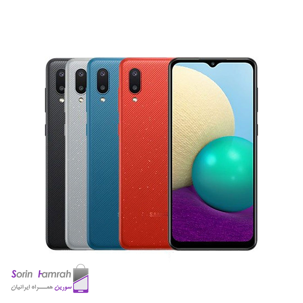 گوشی موبایل سامسونگ مدل Galaxy A02 دو سیم کارت ظرفیت 32/3 گیگابایت