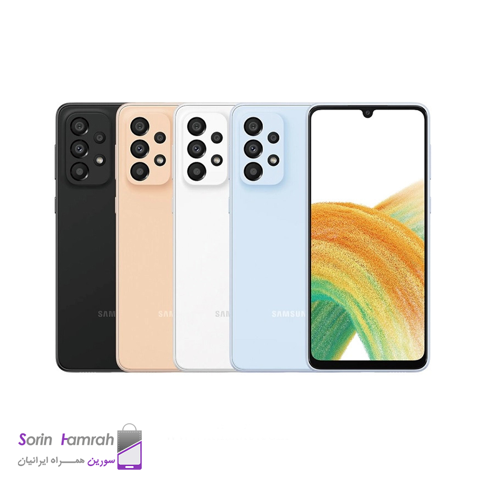 گوشی موبایل سامسونگ مدل Galaxy A33 5G دو سیم کارت ظرفیت 128/8 گیگابایت