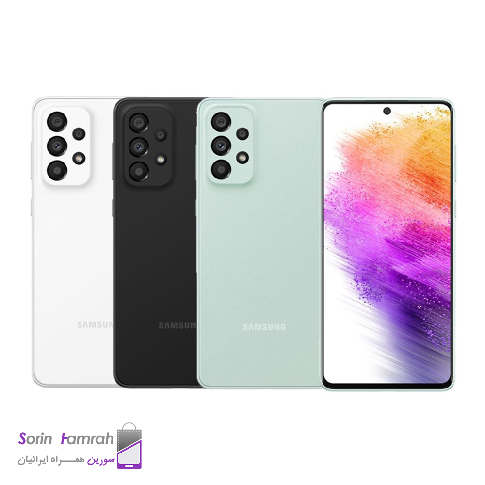 گوشی موبایل سامسونگ مدل Galaxy A73 5G دو سیم کارت ظرفیت 128/8 گیگابایت