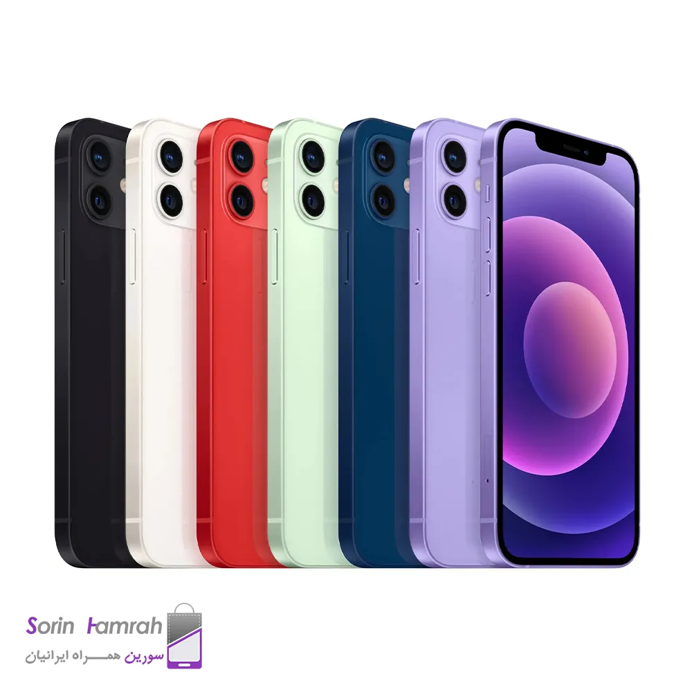 گوشی موبایل اپل مدل iPhone 12 CH/A دو سیم کارت ظرفیت 128/4 گیگابایت