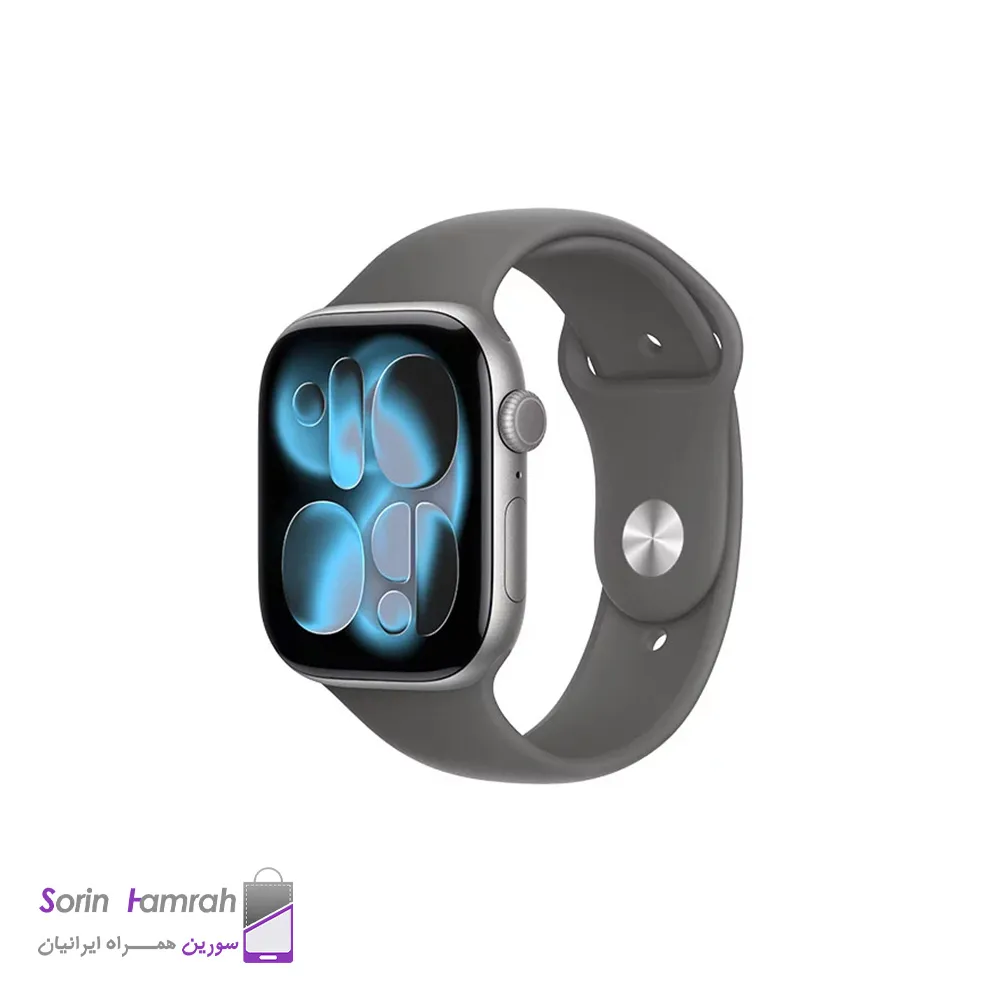 اپل واچ سری 11 مدل 42mm بدنه آلومینیوم با بند سیلیکونی