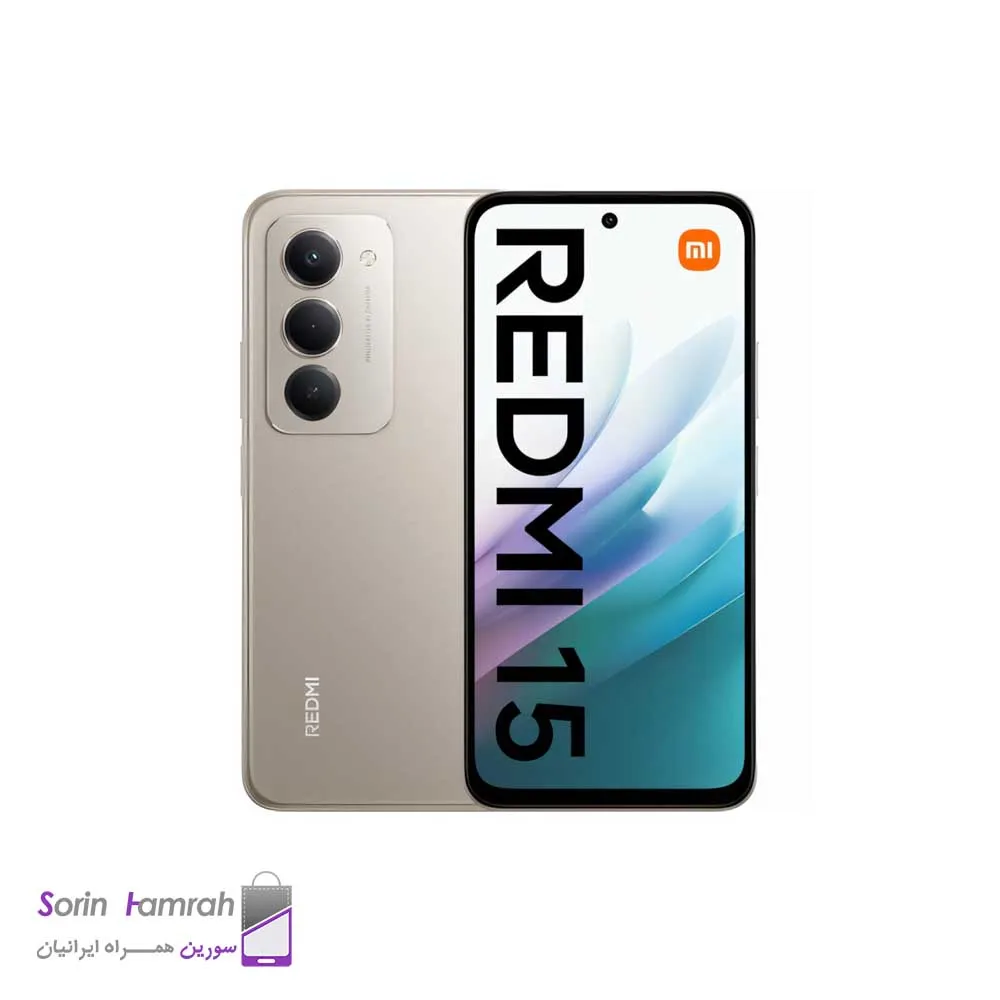 گوشی موبایل شیائومی مدل Xiaomi Redmi 15 4G دو سیم کارت ظرفیت 256 گیگابایت رم 8 گیگابایت