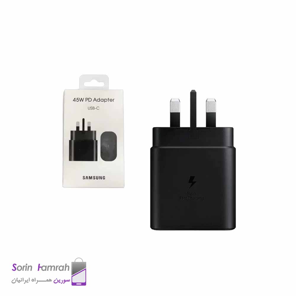 اداپتور شارژر (Adapter) 45W سامسونگ بدون کابل (اصل)