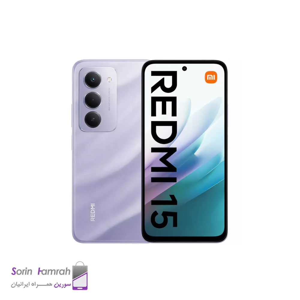 گوشی موبایل شیائومی مدل Xiaomi Redmi 15 4G دو سیم کارت ظرفیت 128 گیگابایت رم 6 گیگابایت