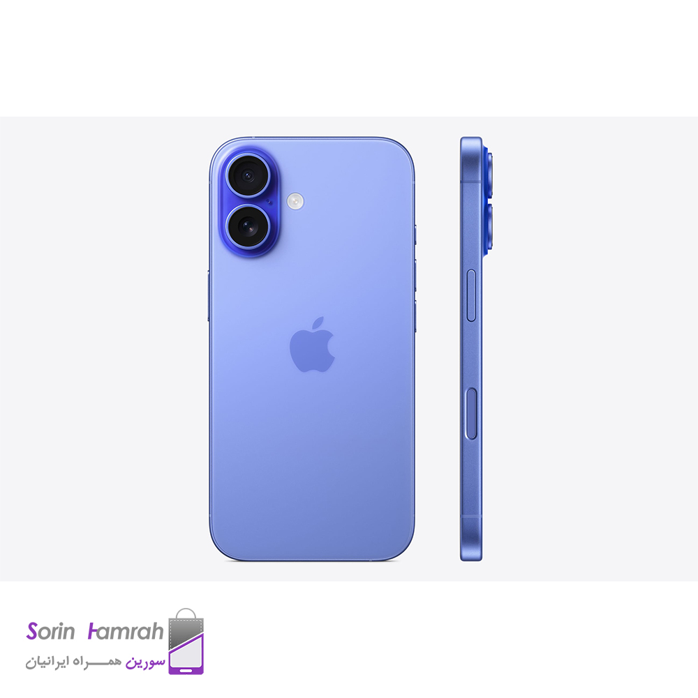 گوشی موبایل اپل مدل iPhone 16 ch Not Active دو سیم کارت ظرفیت 128/8 گیگابایت