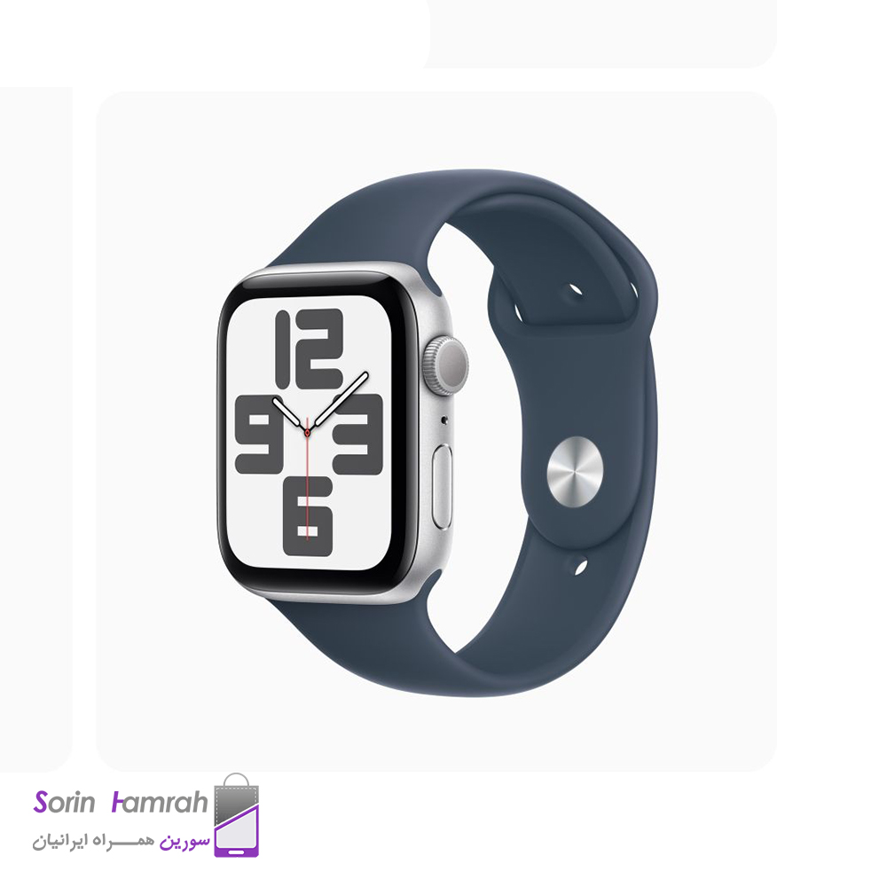 اپل واچ  SE10 مدل 44mm بدنه آلومینیوم با بند سیلیکونی